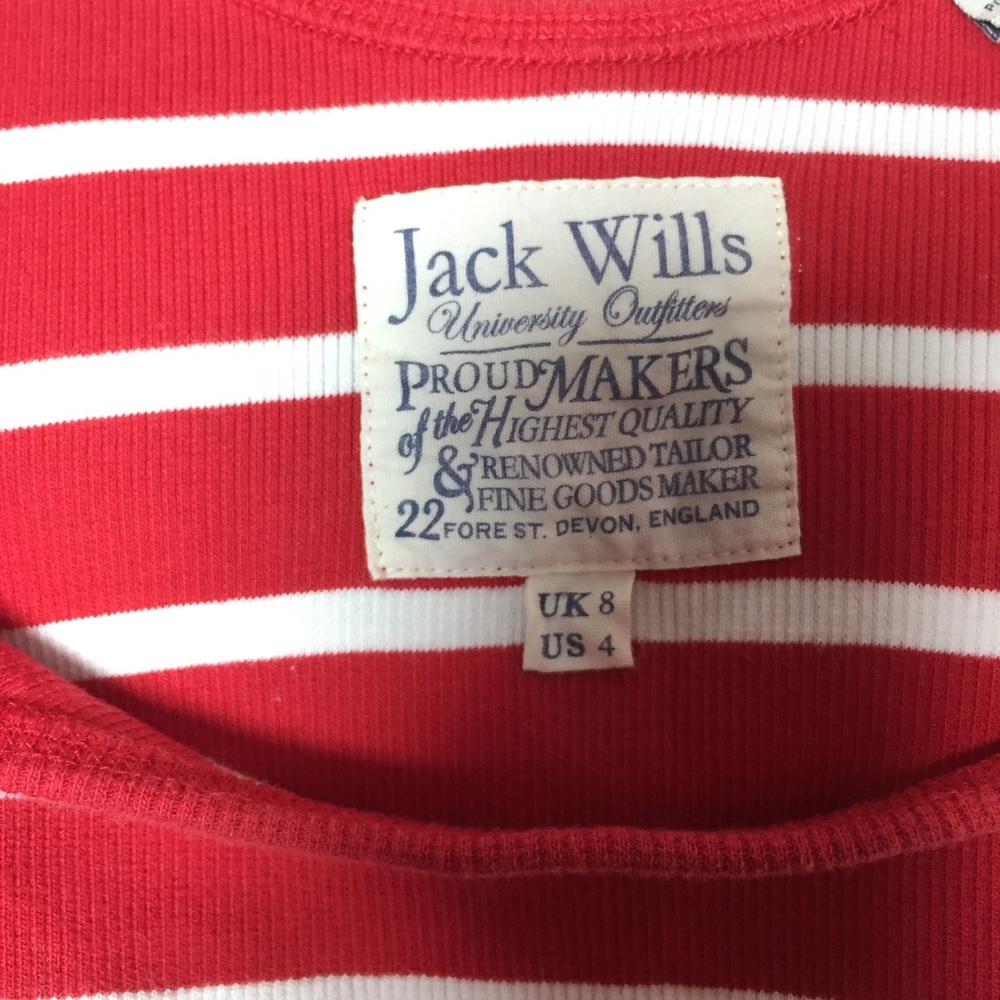 Jack Wills ribbed mini dress